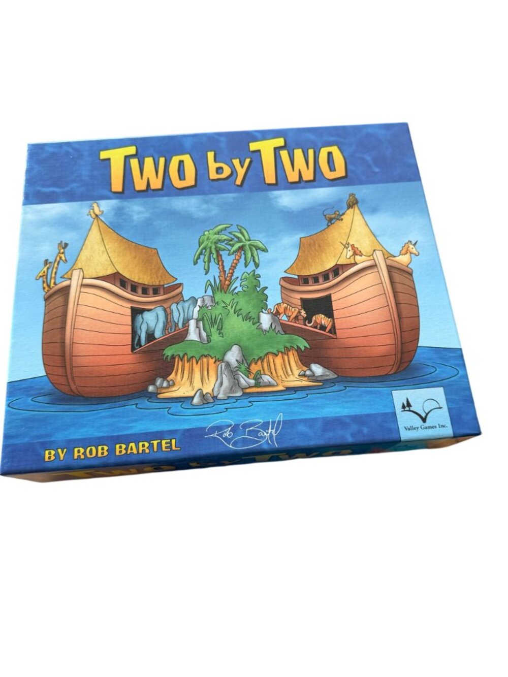 Two By Two Board Game Rob Bartel Family Strategy Game Complete Set Ark Flood - Picture 9 of 10